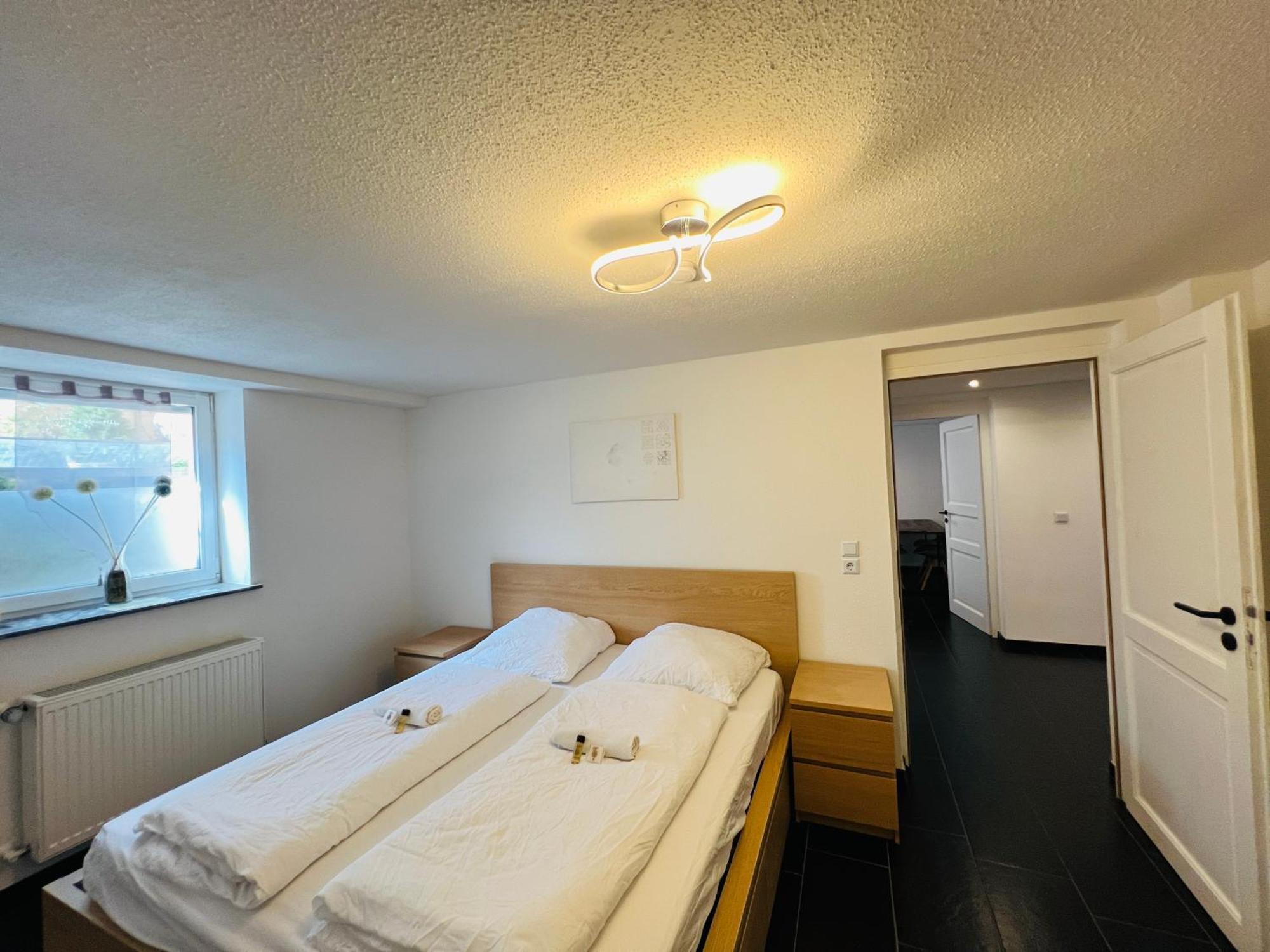 Souterrain 2 Zimmer Wohnung Freiburg Seepark Eksteriør billede