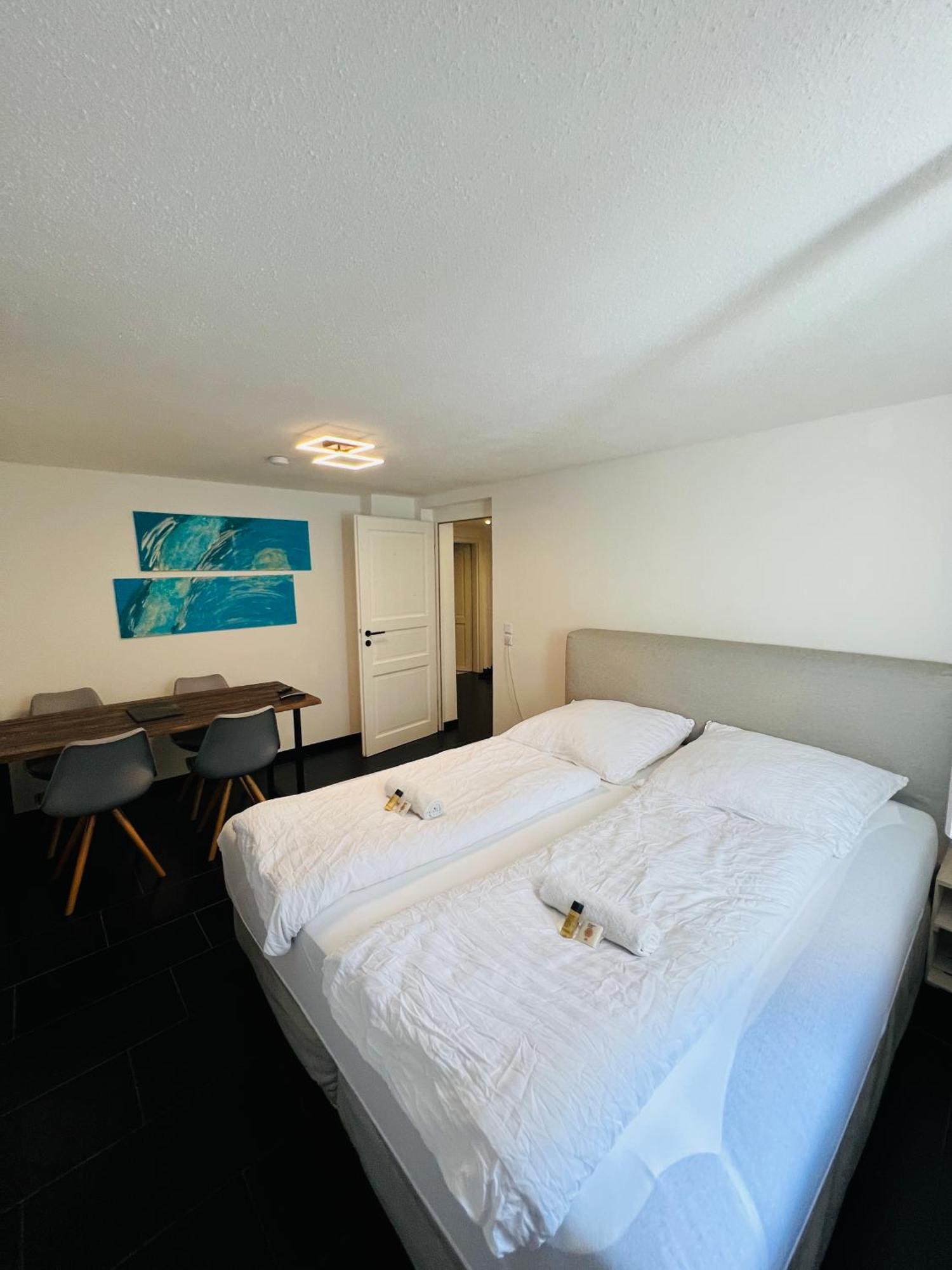 Souterrain 2 Zimmer Wohnung Freiburg Seepark Eksteriør billede